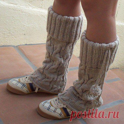 Гетры с косами | Все о рукоделии: схемы, мастер классы, идеи на сайте labhousehold.com