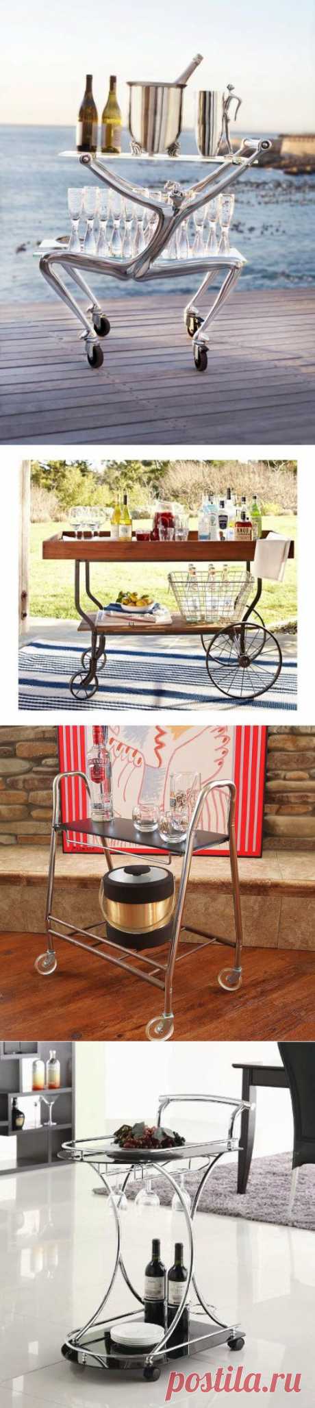 35 примеров столиков-официантов и идеи их применения | ВСЁ ДЛЯ ДОМА
