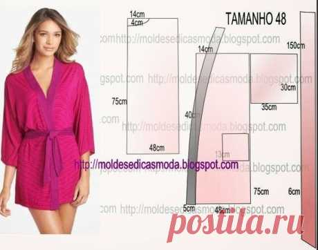 1000+ ideas about Moda e Dicas de Costura: ROBE FÁCIL DE FAZER on Pinterest | Sew