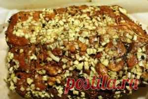 Приготовление сала в луковой шелухе