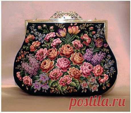 Схема к сумке | Вышивка крестом
