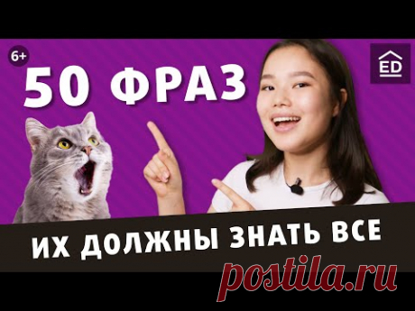 50 фраз на английском, которые должен знать каждый | EnglishDom