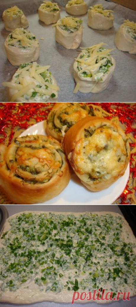ЛУКОВО-ЧЕСНОЧНЫЕ БУЛОЧКИ 🍴