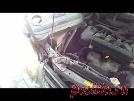 Nissan Tino 1,8i диагностика двигателя QG18, ошибка P1320