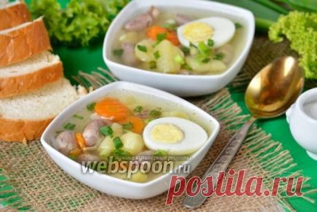 с куриными сердечками и яйцами рецепт с фото, как приготовить на Webspoon.ru