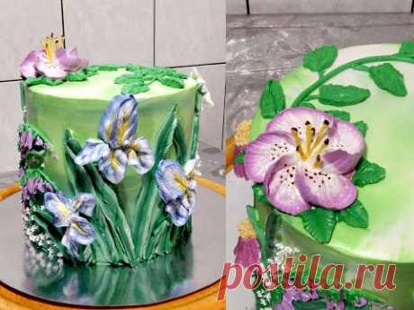 Торт "МАКРО ЦВЕТЫ" от SWEET BEAUTY СЛАДКАЯ КРАСОТА, Cake Decoration