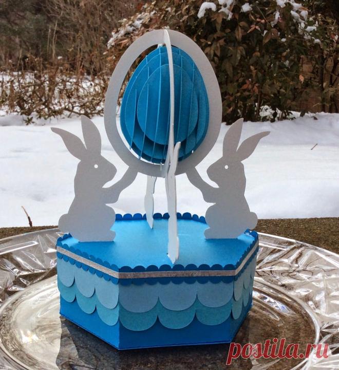 Papercrafts and other fun things: Bunny Hexagon Box