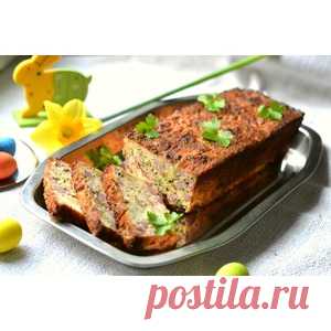 Пасхальный мясной хлеб