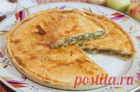 ✔️Американский пирог с яблоками
