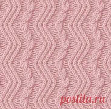 ​Очень красивые узоры для спиц