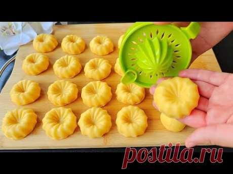 ПЕЧЕНЬЕ К ЧАЮ, КОТОРОЕ ТАЕТ ВО РТУ! БЫСТРЫЙ, ЛЁГКИЙ и ДЕШЁВЫЙ РЕЦЕПТ. ЭТОТ РЕЦЕПТ МЕНЯ ПОКОРИЛ!