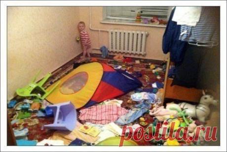 - Мааам, я лучше в углу постою, пока ты всё уберёшь..... / Новые дети