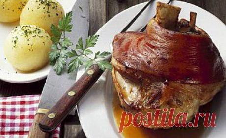 Рецепт приготовления свиной рульки в мультиварке
