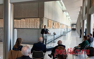 Археологический музей Афин передал Музею Акрополя 10 фрагментов из храма Парфенон. По данным Минкульта Греции, эти фрагменты максимальной высотой 32 см хранились в запасниках Национального археологического музея Афин