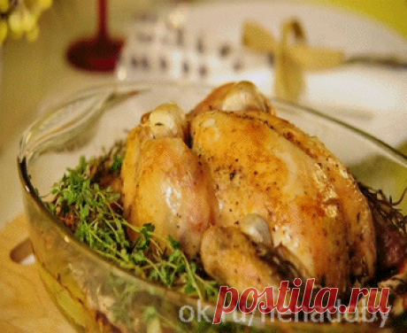 КУРИЦА и 40 ЗУБЧИКОВ ЧЕСНОКА