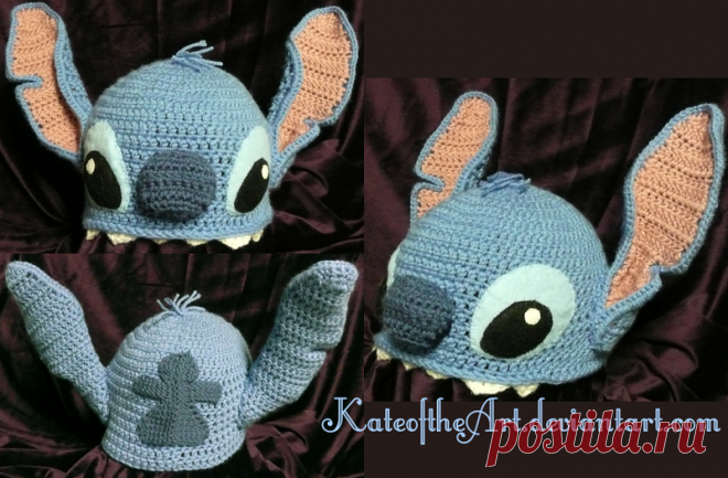 Stitch Hat by KateoftheArt on DeviantArt