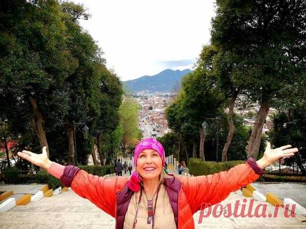 Мэри Поппинс в Мексике: 63-летняя Наталья Андрейченко светится от счастья наслаждаясь жизнью