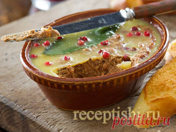 Паштет из куриной печени с нутом