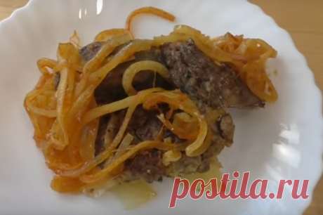 Сочная и очень аппетитная печень - Вкусные рецепты - медиаплатформа МирТесен