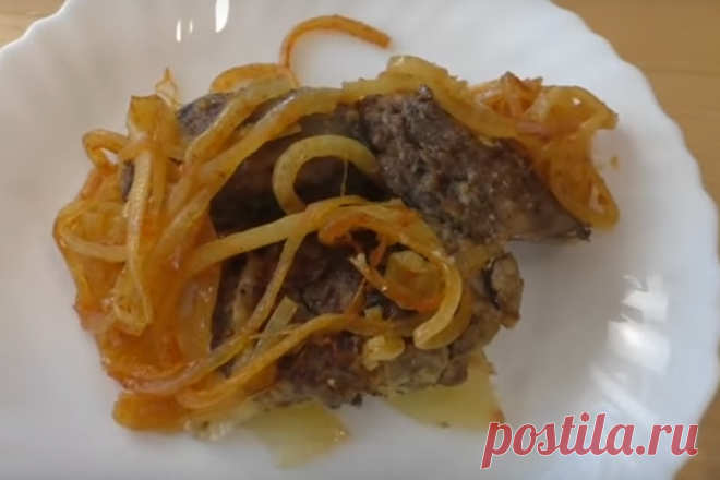 Сочная и очень аппетитная печень - Вкусные рецепты - медиаплатформа МирТесен