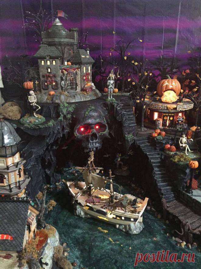 Диорамные интерьерные композиции на Хэллоуин - Planetalsad
