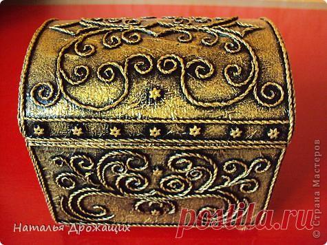 Шкатулка-сундучек | Страна Мастеров