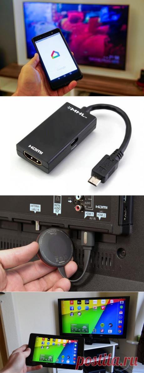 Как подключить смартфон к ТВ | Блог cистемного администратора | Яндекс Дзен