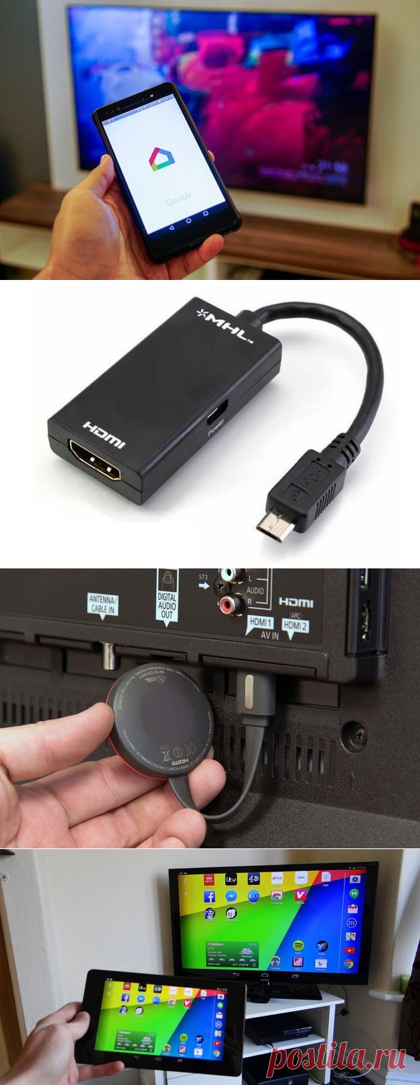 Как подключить смартфон к ТВ | Блог cистемного администратора | Яндекс Дзен
