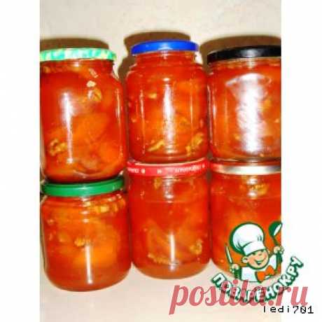 Абрикосовое варенье с грецкими орехами - кулинарный рецепт