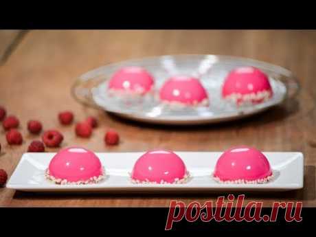 Муссовые пирожные  «Малина»