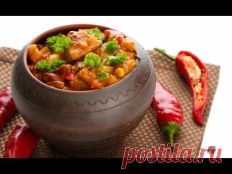 Чанахи рецепт с мясом и фасолью