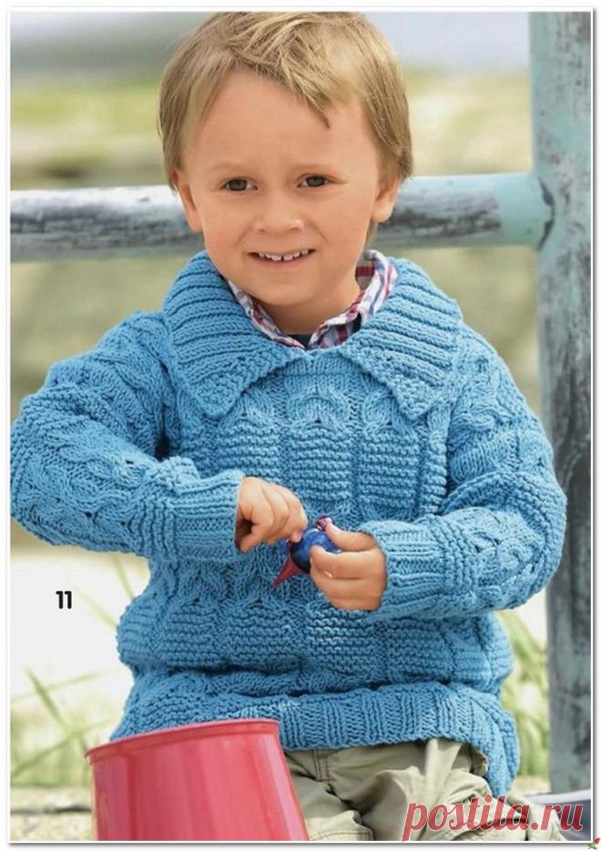Без заголовка
ВЯЖЕМ СПИЦАМИ ДЛЯ МАЛЬЧИКОВ.

ГОЛУБОЙ ПУЛОВЕР.