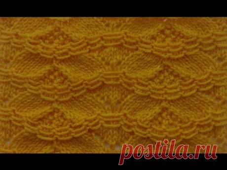 Как связать узор со снятыми петлями: видеоурок - Ярмарка Мастеров - ручная работа, handmade