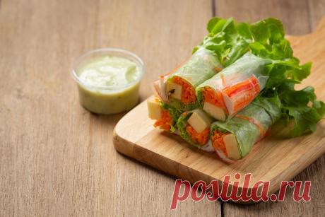 Как быстро приготовить вкусные домашние роллы из огурцов