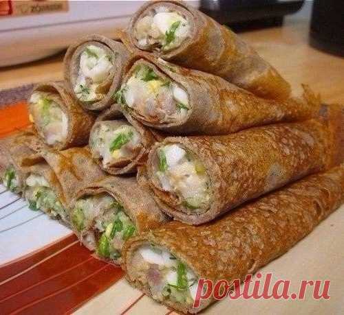 15 самых вкусных начинок для блинчиков.