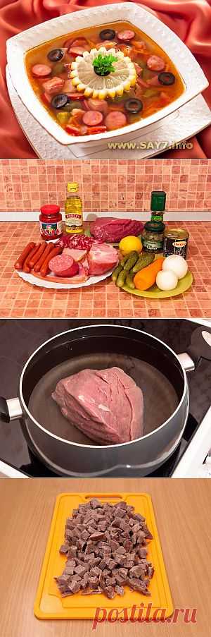 Солянка мясная