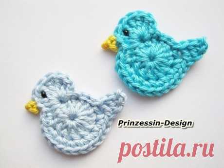 Аппликации крючком