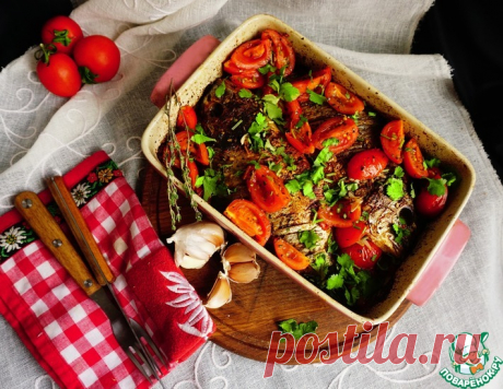 Дорадо по-гречески – кулинарный рецепт