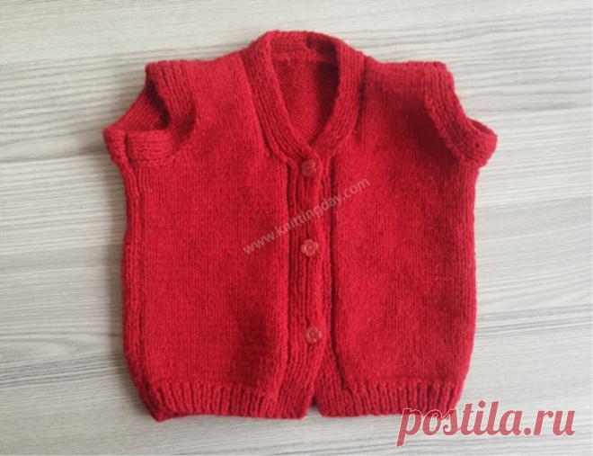 Red Baby Vest