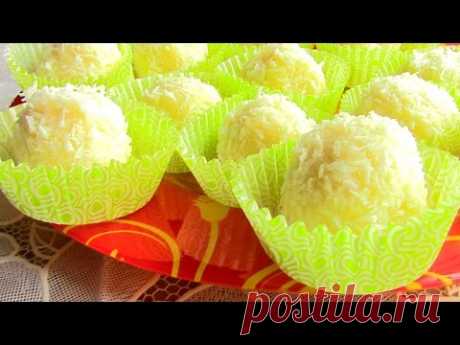 КОНФЕТЫ РАФАЭЛЛО . Простой рецепт десерта .