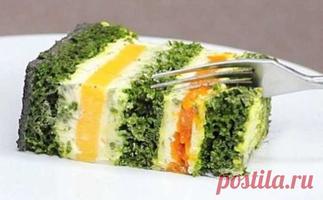 Матча торт с апельсиновым курдом, курагой и кремом