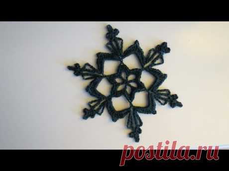 Weihnachtlich häkeln II * Häkelstern * Crochet Snowflake [eng sub]