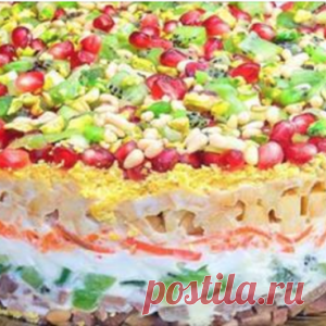 Салат на праздничный стол «Драгоценная россыпь». Очень вкусный рецепт - МирТесен