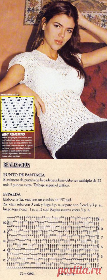 0105 - майки, топи - В'язання для жінок - Каталог статей - Md.Crochet