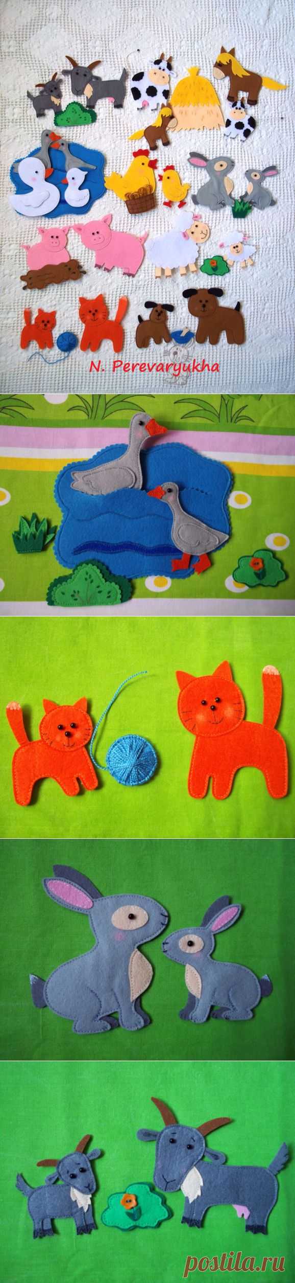 Фигурки для ковролинографа Мамы и малыши - Рукоделие - Babyblog.ru