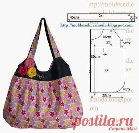 Сумок много не бывает... Выкройки-шаблоны сумок - Клуб рукоделия - Страна Мам
