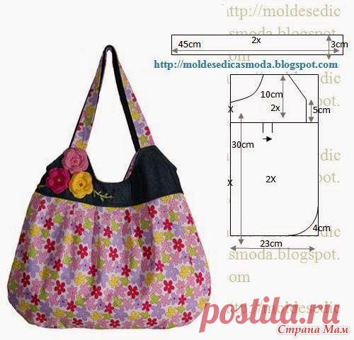 Сумок много не бывает... Выкройки-шаблоны сумок - Клуб рукоделия - Страна Мам