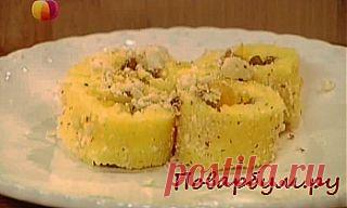 Полента заварная с сухофруктами и орехами (Спросите повара)