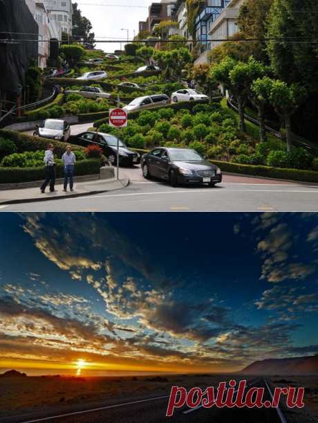 Красивые и необычные улицы со всего мира.