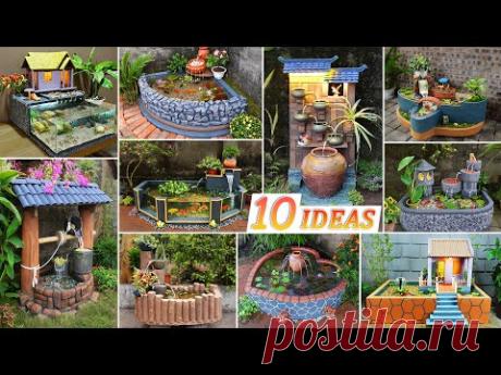 Top 10 most viewed waterfall aquarium videos in 2021 | Decor aquarium idea